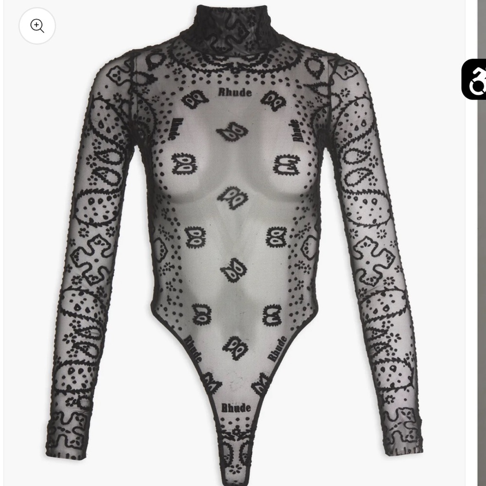 RHUDE BANDANA BODYSUIT